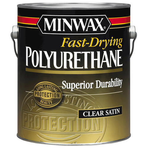 MINWAX fast-drying polyurethane clear satin 1 gallon (   3.78 )