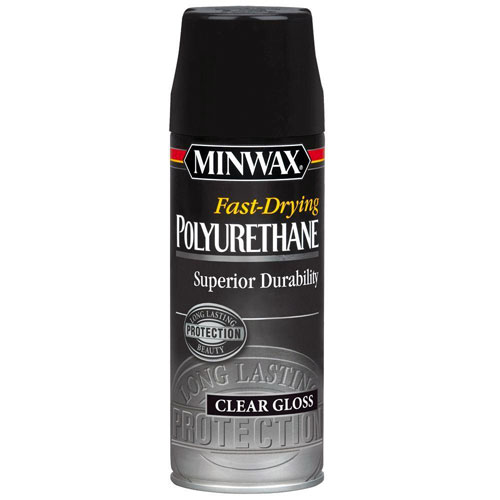 MINWAX fast-drying polyurethane clear gloss 1/4 gallon (   0.946 )