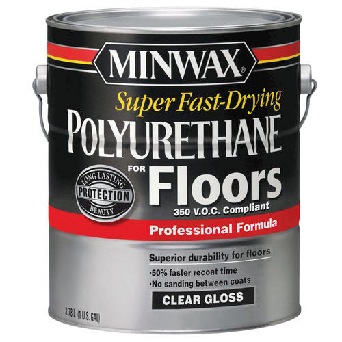 MINWAX fast-drying polyurethane clear gloss 1 gallon (   3.78 )